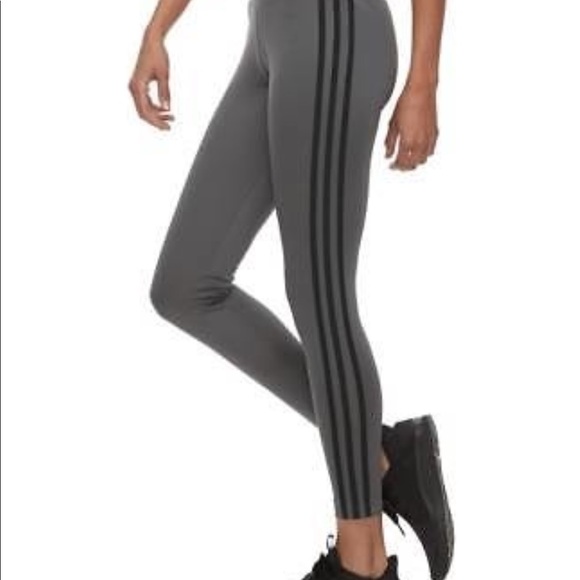 adidas climalite leggings grey